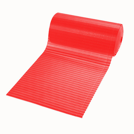 DURABLE CORP Industrial, Oil/Acid/Chemical Resistant Matting 2'x33' Red VYN2x33RED